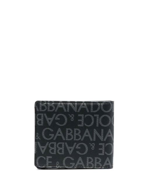 Coated jacquard bifold wallet DOLCE&GABBANA | BP1321AJ7058B969